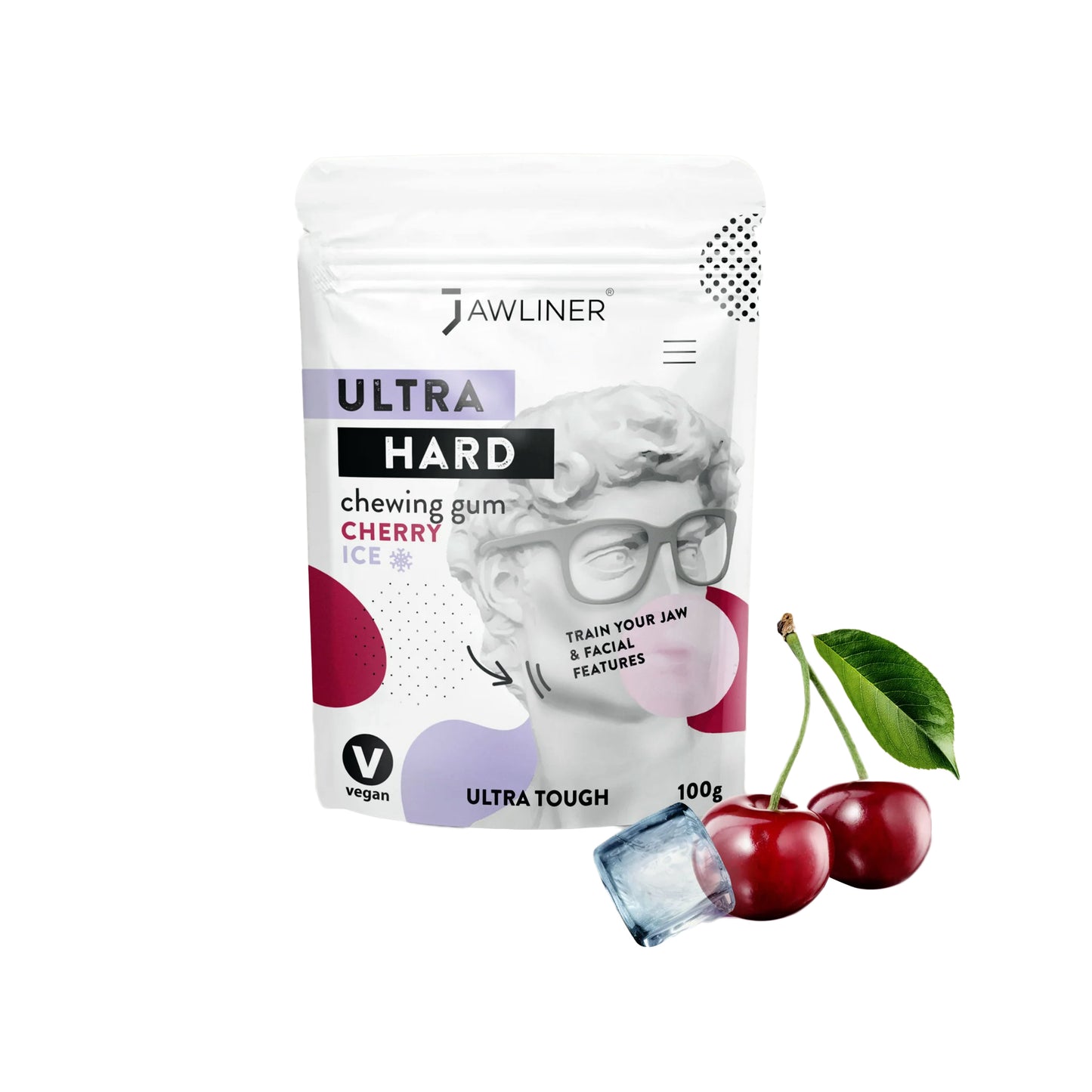 JAWLINER® Fitness Kauwgom Cherry ICE