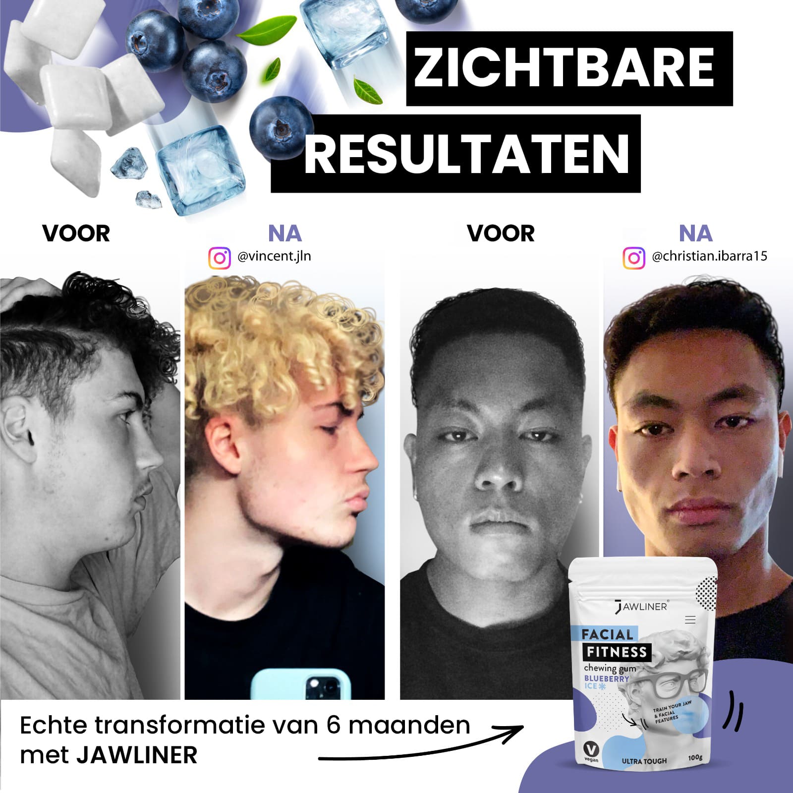 Jawliner-blueberry-ice-resultaten