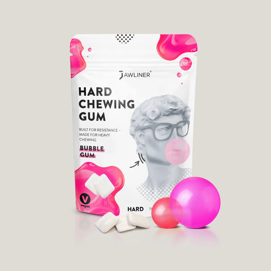 JAWLINER® Fitness Kauwgom Bubble Gum [Extra Hard]